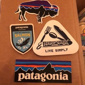 Patagonia Sticker set…choose your five!